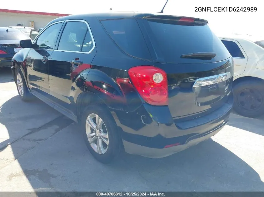 2GNFLCEK1D6242989 2013 Chevrolet Equinox Ls