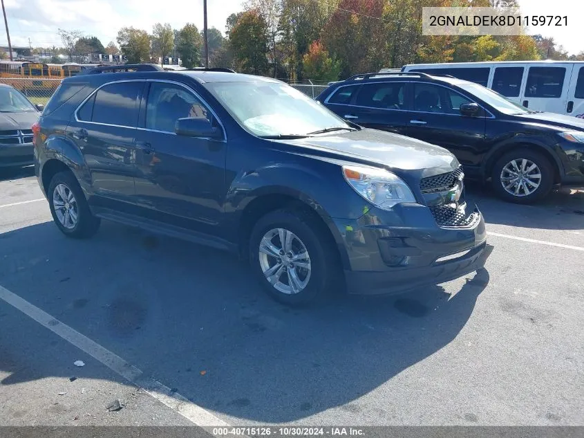 2GNALDEK8D1159721 2013 Chevrolet Equinox 1Lt