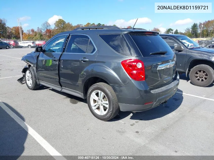 2GNALDEK8D1159721 2013 Chevrolet Equinox 1Lt