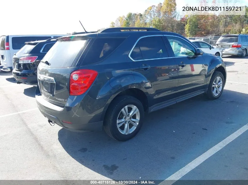 2GNALDEK8D1159721 2013 Chevrolet Equinox 1Lt