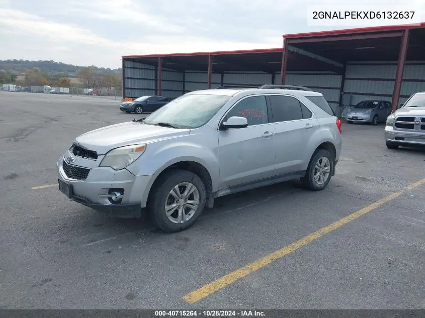 2013 Chevrolet Equinox 2Lt VIN: 2GNALPEKXD6132637 Lot: 40715264