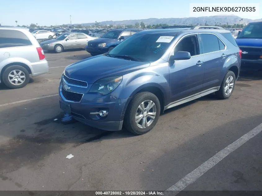 2013 Chevrolet Equinox 2Lt VIN: 2GNFLNEK9D6270535 Lot: 40728002