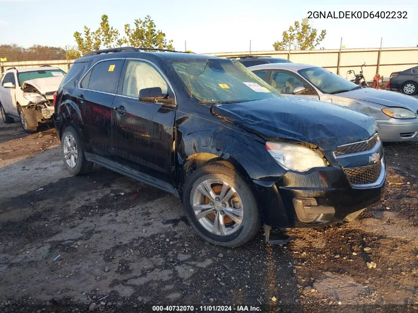 2013 Chevrolet Equinox 1Lt VIN: 2GNALDEK0D6402232 Lot: 40732070