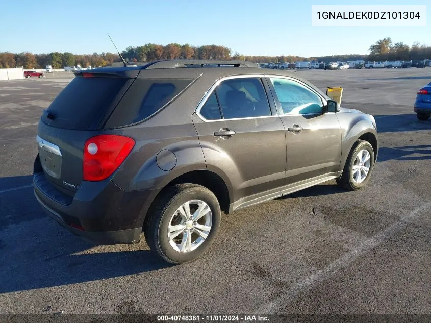 2013 Chevrolet Equinox 1Lt VIN: 1GNALDEK0DZ101304 Lot: 40748381