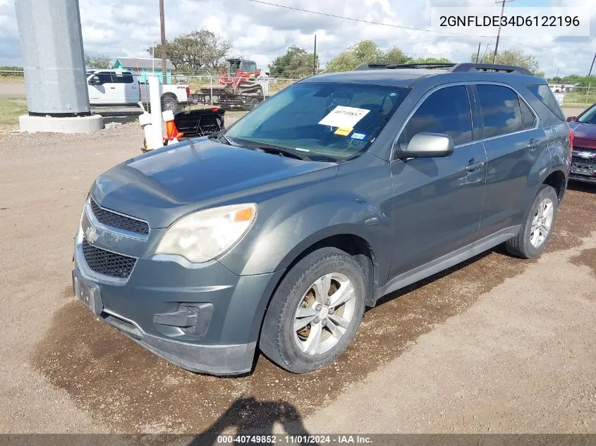 2GNFLDE34D6122196 2013 Chevrolet Equinox 1Lt