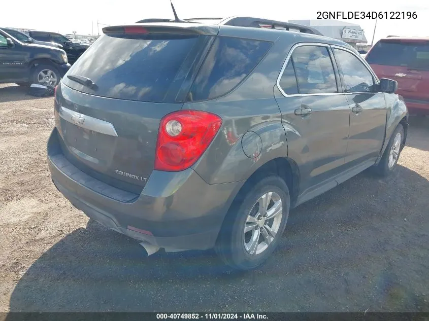 2GNFLDE34D6122196 2013 Chevrolet Equinox 1Lt