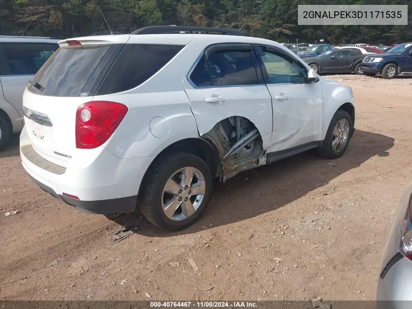 2013 Chevrolet Equinox 2Lt VIN: 2GNALPEK3D1171535 Lot: 40764467