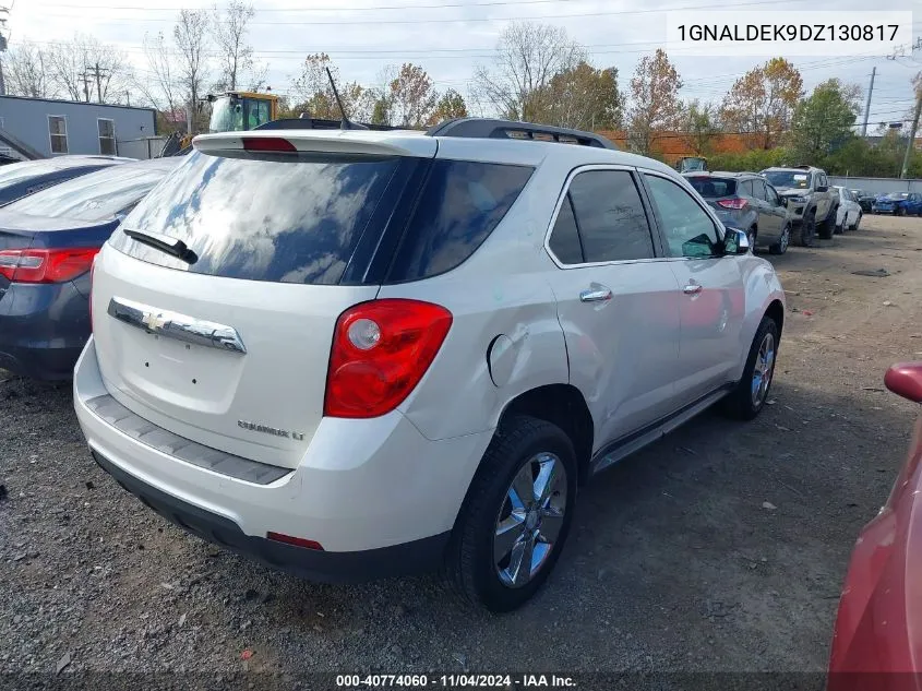 1GNALDEK9DZ130817 2013 Chevrolet Equinox 1Lt