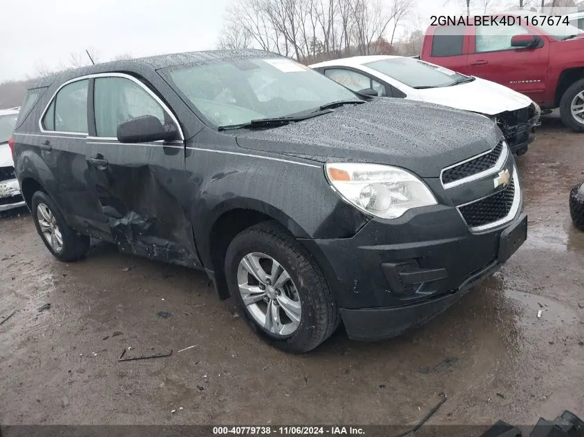 2GNALBEK4D1167674 2013 Chevrolet Equinox Ls