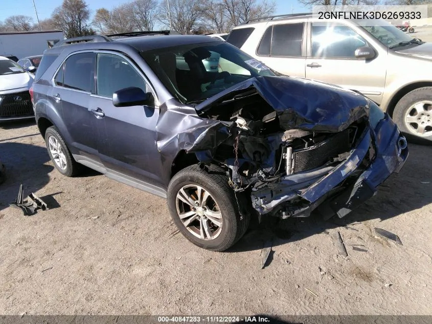 2013 Chevrolet Equinox 2Lt VIN: 2GNFLNEK3D6269333 Lot: 40847283