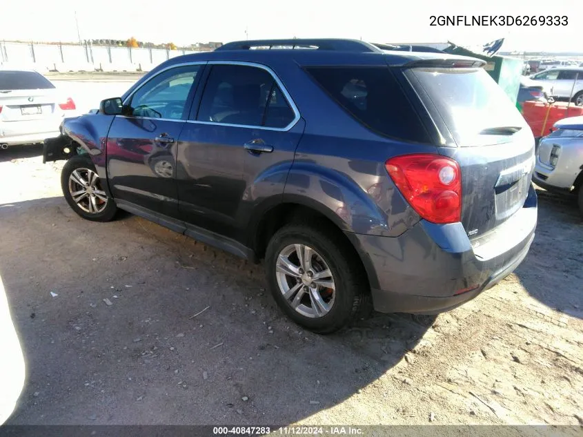 2013 Chevrolet Equinox 2Lt VIN: 2GNFLNEK3D6269333 Lot: 40847283