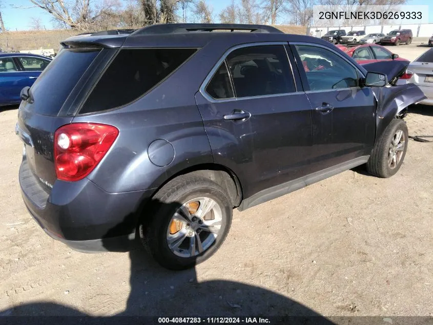 2013 Chevrolet Equinox 2Lt VIN: 2GNFLNEK3D6269333 Lot: 40847283