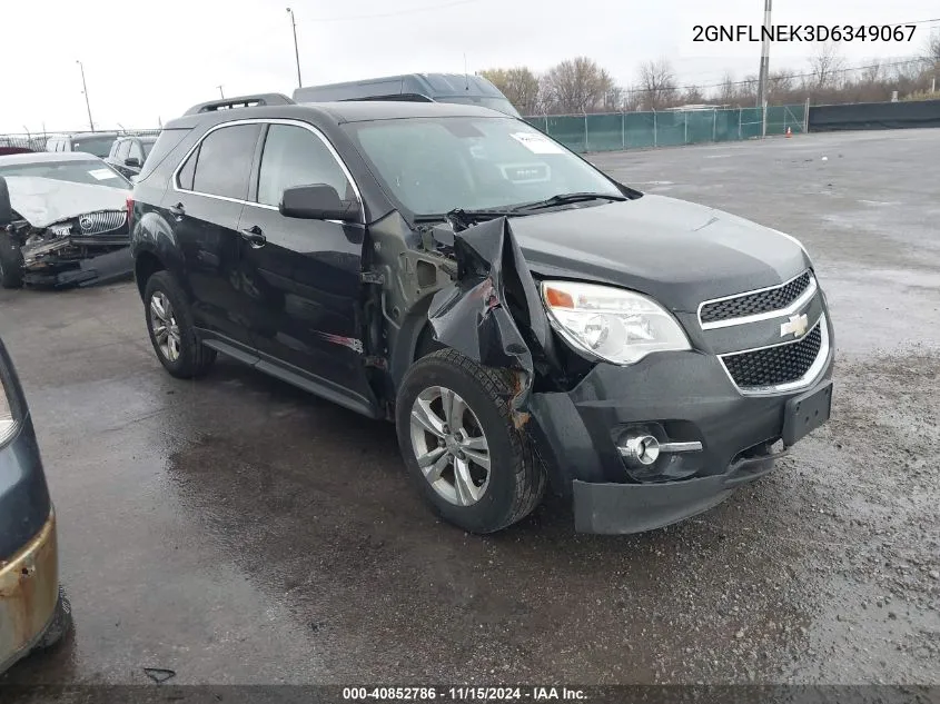 2013 Chevrolet Equinox 2Lt VIN: 2GNFLNEK3D6349067 Lot: 40852786