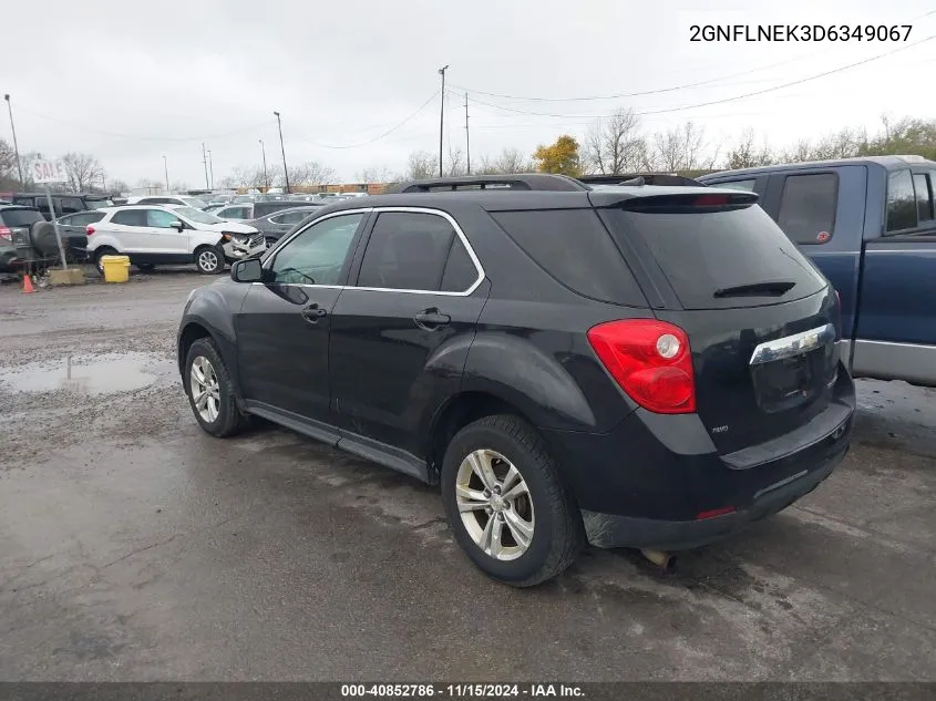 2013 Chevrolet Equinox 2Lt VIN: 2GNFLNEK3D6349067 Lot: 40852786