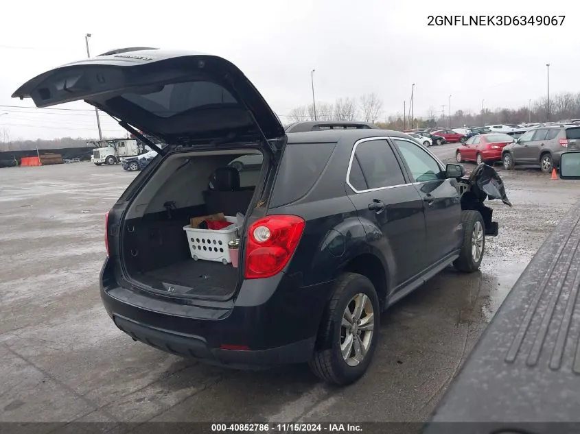 2013 Chevrolet Equinox 2Lt VIN: 2GNFLNEK3D6349067 Lot: 40852786