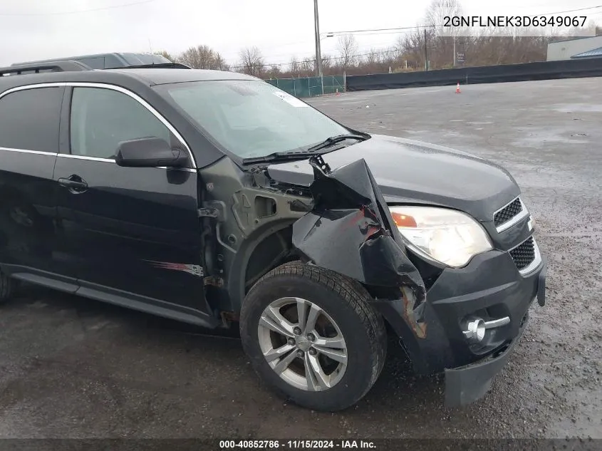 2013 Chevrolet Equinox 2Lt VIN: 2GNFLNEK3D6349067 Lot: 40852786