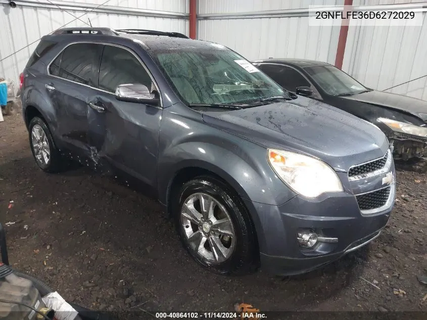 2013 Chevrolet Equinox Ltz VIN: 2GNFLFE36D6272029 Lot: 40864102