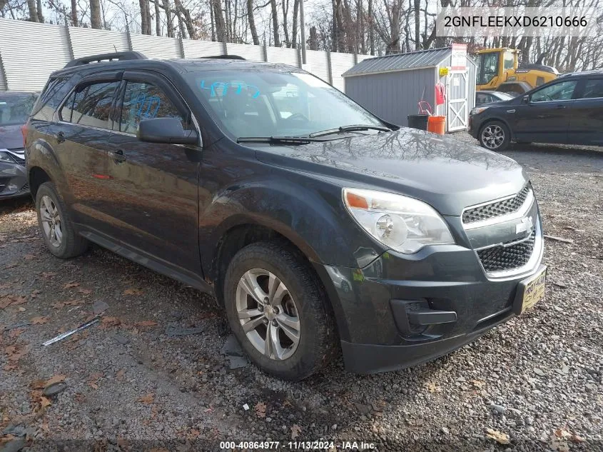 2013 Chevrolet Equinox 1Lt VIN: 2GNFLEEKXD6210666 Lot: 40864977