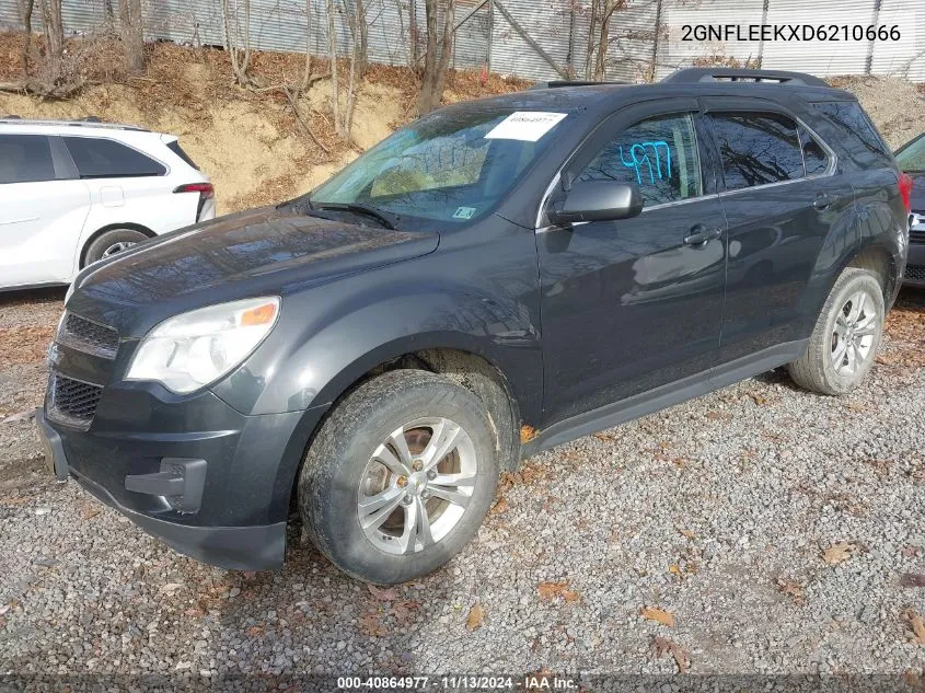 2013 Chevrolet Equinox 1Lt VIN: 2GNFLEEKXD6210666 Lot: 40864977