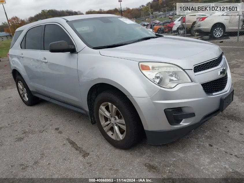 2013 Chevrolet Equinox Ls VIN: 1GNALBEK1DZ121601 Lot: 40868953