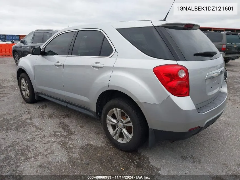 2013 Chevrolet Equinox Ls VIN: 1GNALBEK1DZ121601 Lot: 40868953