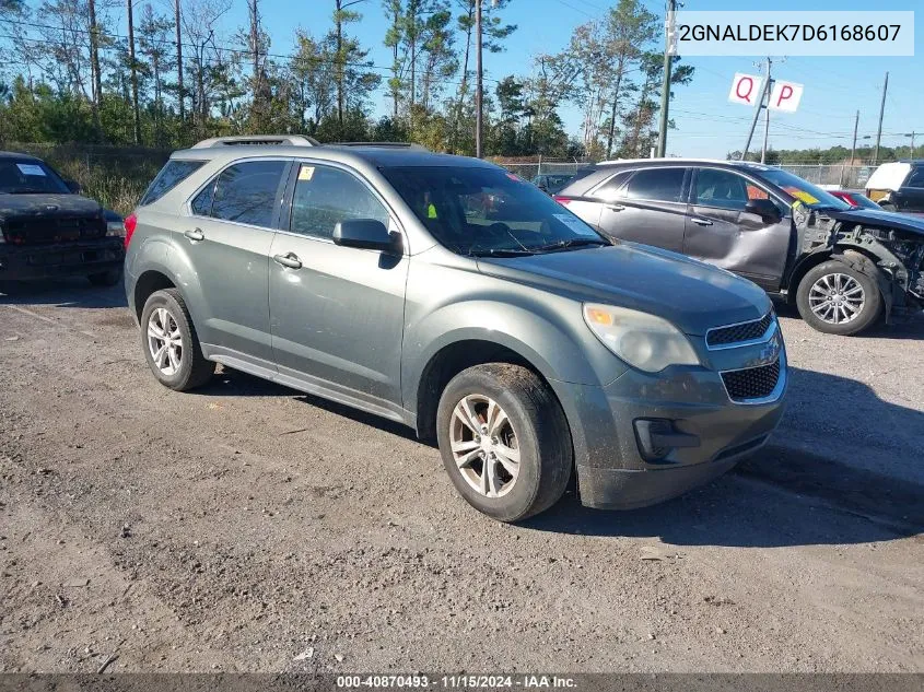 2013 Chevrolet Equinox 1Lt VIN: 2GNALDEK7D6168607 Lot: 40870493