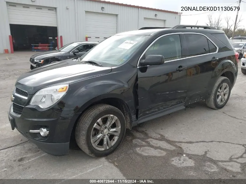 2013 Chevrolet Equinox 1Lt VIN: 2GNALDEK0D1130679 Lot: 40872844