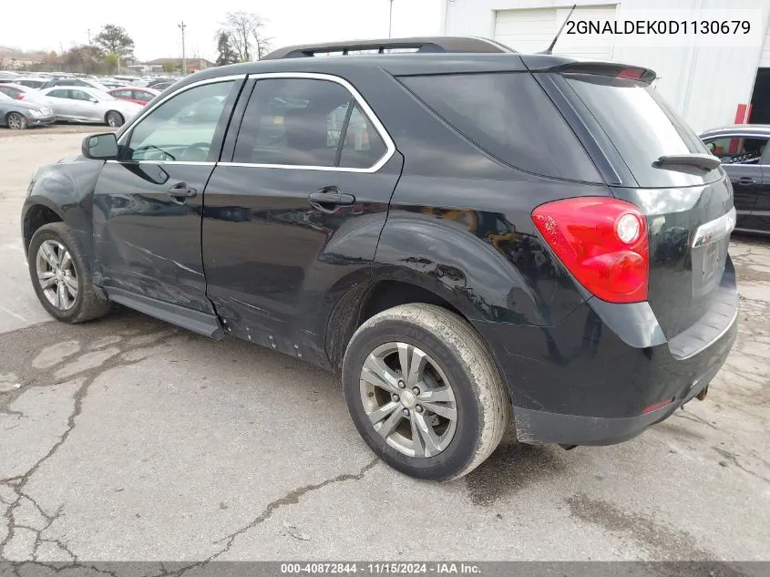 2013 Chevrolet Equinox 1Lt VIN: 2GNALDEK0D1130679 Lot: 40872844