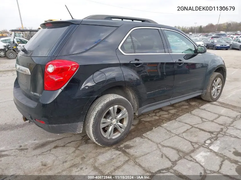 2013 Chevrolet Equinox 1Lt VIN: 2GNALDEK0D1130679 Lot: 40872844