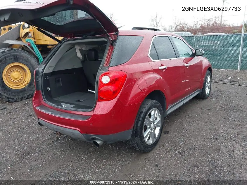 2GNFLGE3XD6297733 2013 Chevrolet Equinox Ltz