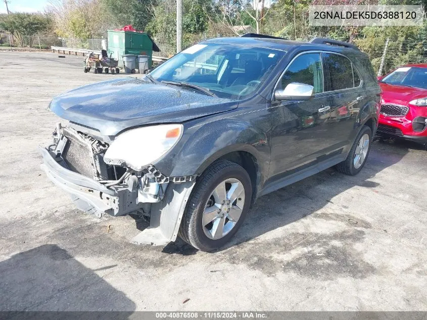 2013 Chevrolet Equinox 1Lt VIN: 2GNALDEK5D6388120 Lot: 40876508