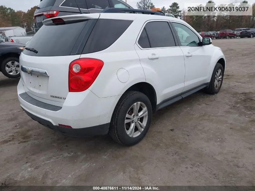 2013 Chevrolet Equinox 2Lt VIN: 2GNFLNEK9D6319037 Lot: 40876611