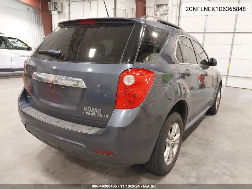 2013 Chevrolet Equinox 2Lt VIN: 2GNFLNEK1D6365848 Lot: 40900496