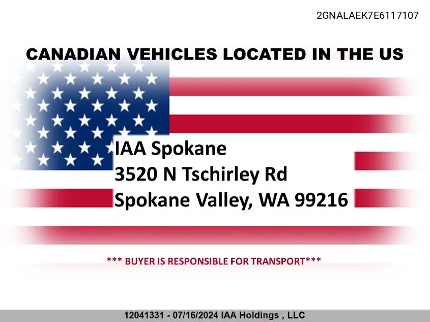 2GNALAEK7E6117107 2014 Chevrolet Equinox