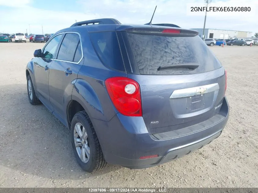 2014 Chevrolet Equinox VIN: 2GNFLFEK6E6360880 Lot: 12097696