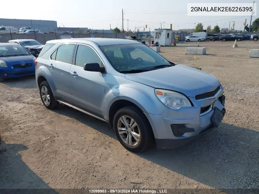 2GNALAEK2E6226395 2014 Chevrolet Equinox