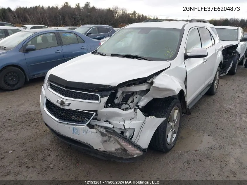 2014 Chevrolet Equinox VIN: 2GNFLFE37E6204873 Lot: 12153261