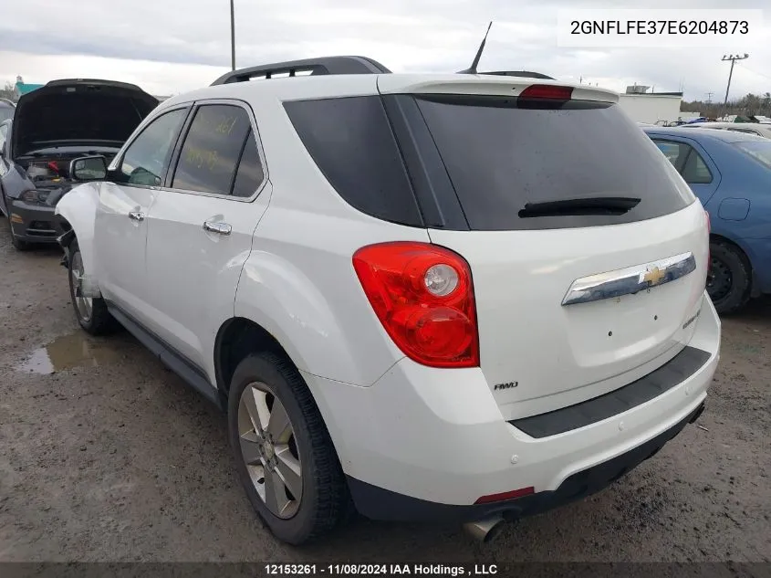 2014 Chevrolet Equinox VIN: 2GNFLFE37E6204873 Lot: 12153261