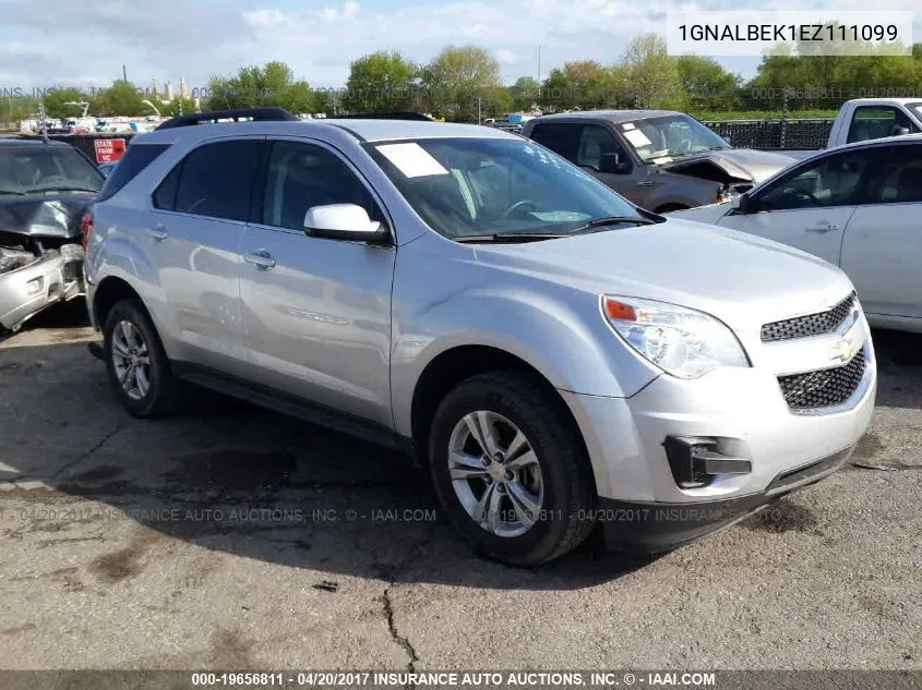 2014 Chevrolet Equinox 1Lt VIN: 1GNALBEK1EZ111099 Lot: 19656811