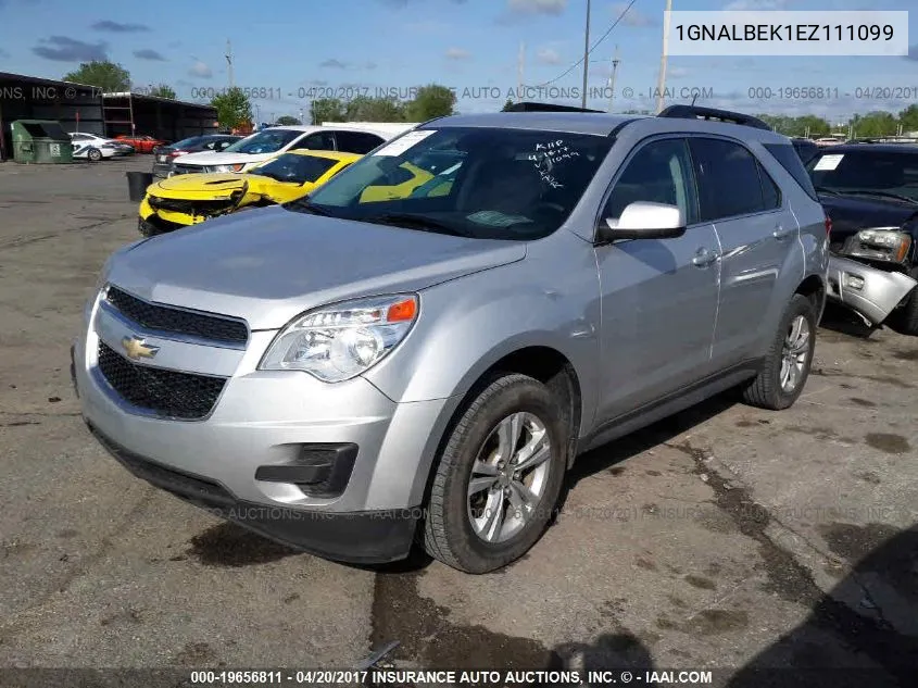 2014 Chevrolet Equinox 1Lt VIN: 1GNALBEK1EZ111099 Lot: 19656811