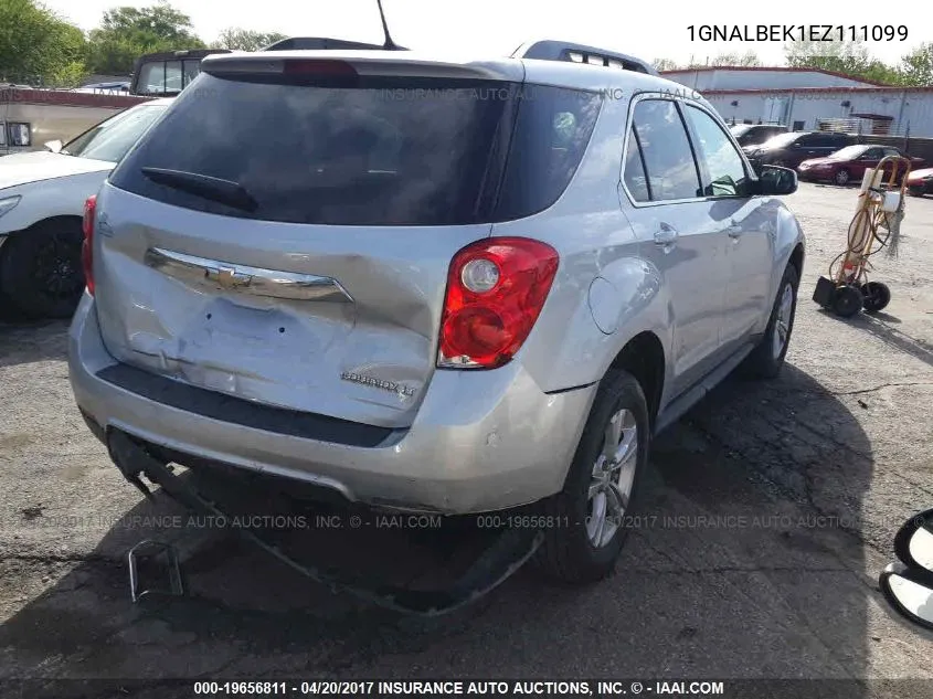 2014 Chevrolet Equinox 1Lt VIN: 1GNALBEK1EZ111099 Lot: 19656811