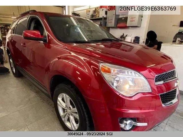 2014 Chevrolet Equinox Lt VIN: 2GNFLGE39E6363769 Lot: 30045624