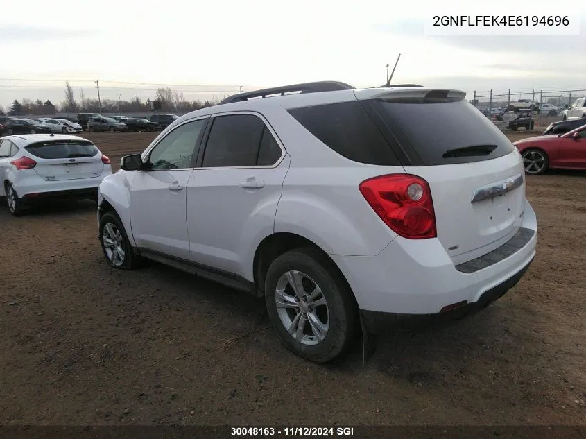 2014 Chevrolet Equinox VIN: 2GNFLFEK4E6194696 Lot: 30048163