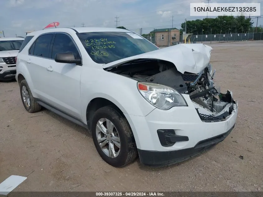 2014 Chevrolet Equinox Ls VIN: 1GNALAEK6EZ133285 Lot: 39307325