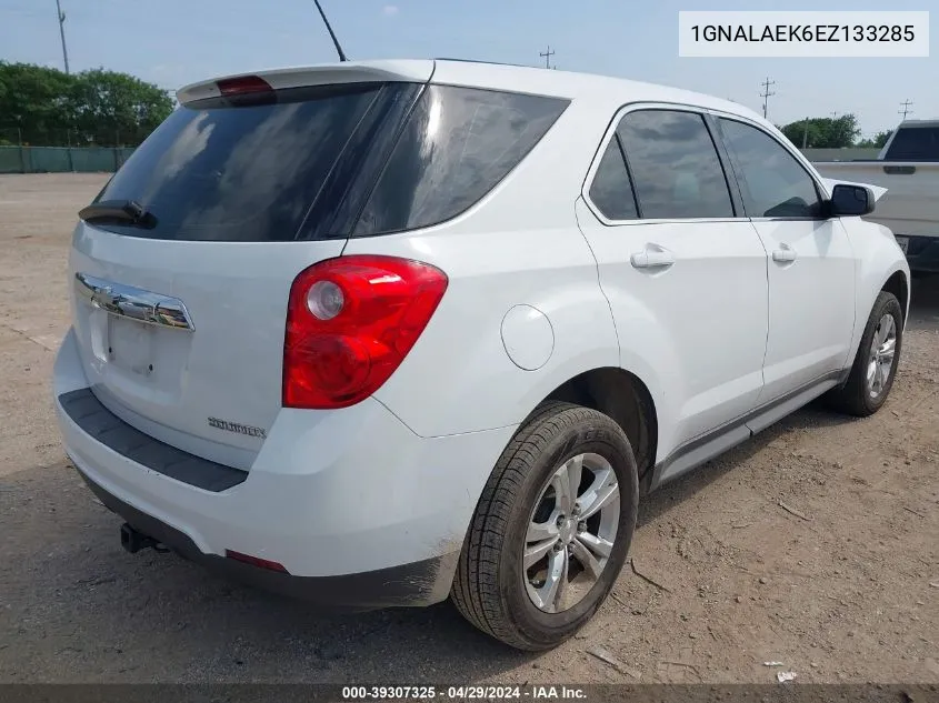 1GNALAEK6EZ133285 2014 Chevrolet Equinox Ls