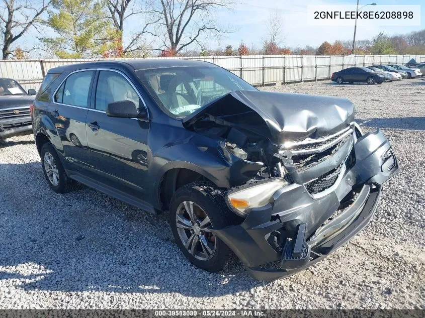 2014 Chevrolet Equinox Ls VIN: 2GNFLEEK8E6208898 Lot: 39513030