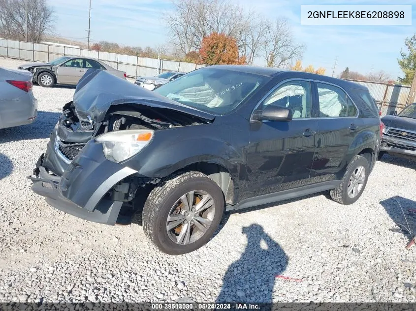 2014 Chevrolet Equinox Ls VIN: 2GNFLEEK8E6208898 Lot: 39513030