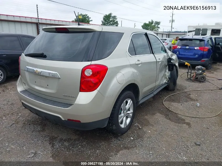 2014 Chevrolet Equinox Ls VIN: 2GNALAEK9E6156913 Lot: 39527195