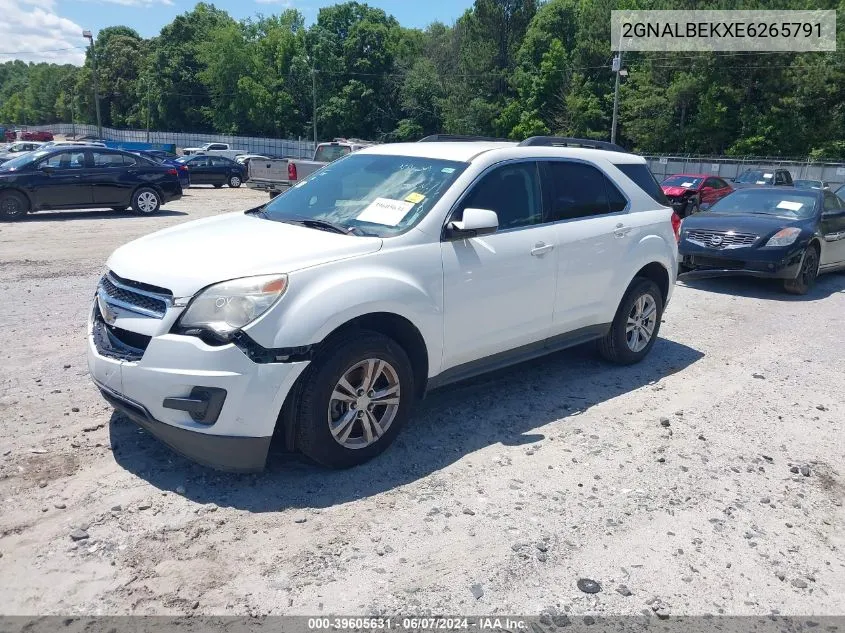 2GNALBEKXE6265791 2014 Chevrolet Equinox 1Lt