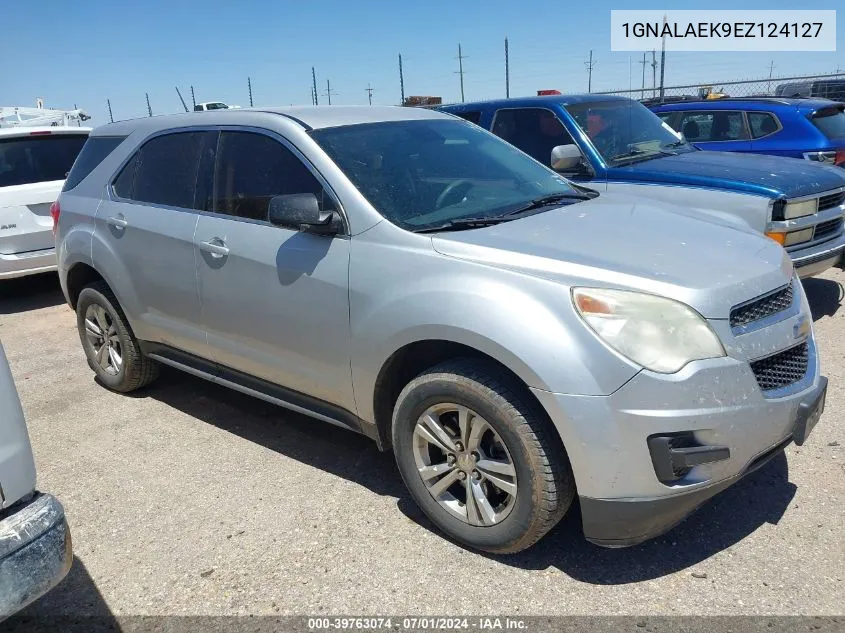 2014 Chevrolet Equinox Ls VIN: 1GNALAEK9EZ124127 Lot: 39763074